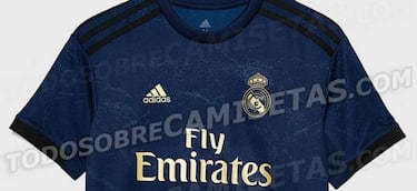 Filtran las camisetas del Real Madrid para la 2019/20