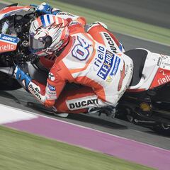 Satisfacción en el box Ducati