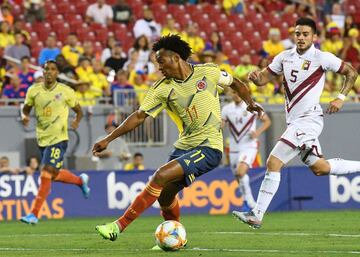 Colombia y Venezuela empataron sin goles en el Raymond James Stadium. El equipo de Queiroz hizo más por el partido y tuvo las opciones más claras. 