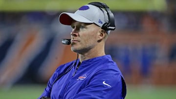 A pesar de que los Bills lucen como el nuevo mandamás en la división, el coach de Buffalo quiere trasladar la presión al equipo de New England.