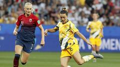 Noruega y Australia en el Mundial de Francia. 