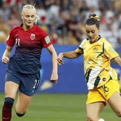 Noruega, a cuartos tras ganar en los penaltis a Australia