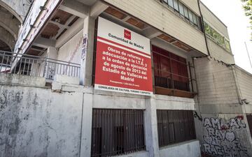 Las obras del Estadio de Vallecas en imágenes