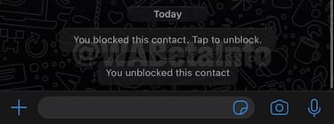 Novedades WhatsApp: el aviso de estar bloqueado