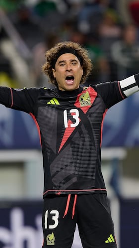Guillermo Ochoa of Mexico during the Semifinals match between Panama and Mexico (Mexican National Team) as part of the 2024 Concacaf Nations League, at AT-T Stadium, Arlington, Texas, on March 21, 2024.
