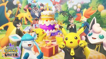 Pokémon Unite celebrates its first anniversary with great free rewards and events