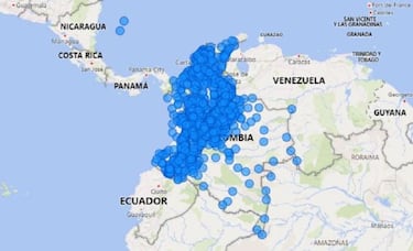 Mapa de casos y muertes por coronavirus por departamentos en Colombia: hoy, 15 de marzo