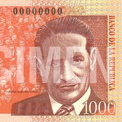 Descubre el billete de 1.000 pesos colombianos por el que le podrían pagar más de 100 veces más