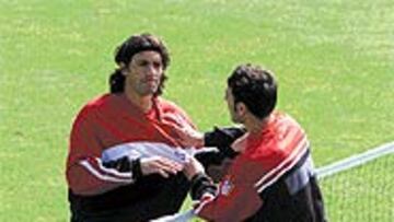 <B>FIJOS.</B> Correa y Santi son de los más veteranos de la plantilla.