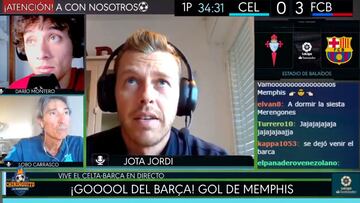 La frase de Jota Jordi con el 0-3 del Barça de la que se mofan ahora los madridistas