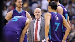 Steve Clifford con los Charlotte Hornets.