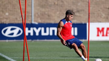Giuliano, en la pretemporada con el Atlético. Cesión al Alavés.