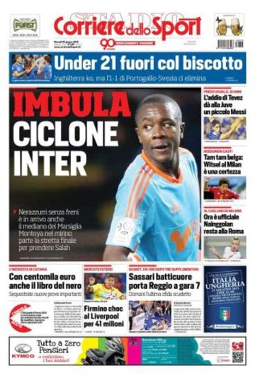 Portadas de la prensa deportiva