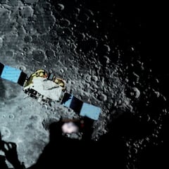 Unpublished discovery of water on the Moon