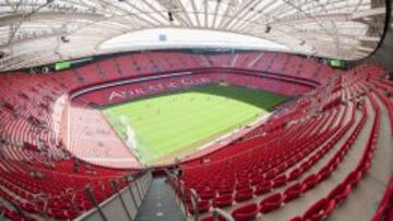 El Athletic pondrá seis pantallas en San Mamés para ver la final