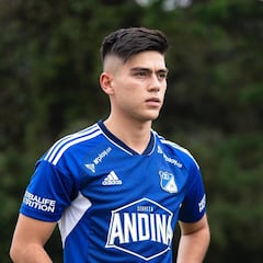 Ruiz, Silva y Vega presentan la nueva camiseta de Millonarios