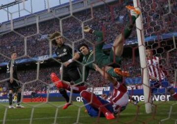 La lesi¨®n de Petr Cech.