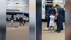 Young fan breaks security to meet Mbappé in Mallorca; heartwarming response from the French star