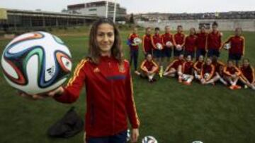 Laia Aleixandri, jugadora de la Selecci&oacute;n Sub-17.