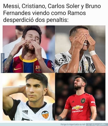 Sergio Ramos, protagonista de los memes de la jornada de selecciones