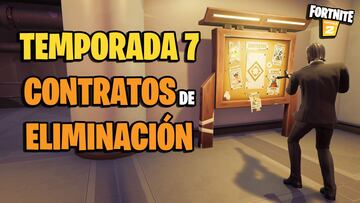Contratos en Fortnite Temporada 7: qué son, y dónde encontrarlos