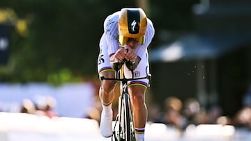 Evenepoel, arcoíris y estrellas: campeón de Europa contrarreloj