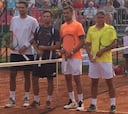 Maldini cae en su debut en el tenis profesional y no repetirá