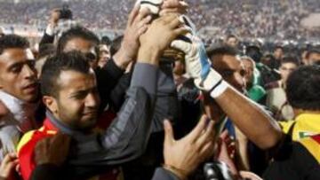 <b>ALEGRÍA. </b>Los jugadores del Esperance celebran el título de la Champions de África conquistado el pasado sábado.