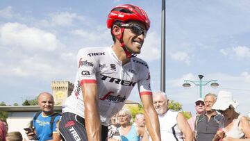 Contador: "He acabado bien el Tour, estoy satisfecho"