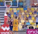 Los primeros puntos de Pau Gasol con el Barça en la Liga Endesa: un 2+1 con el alma