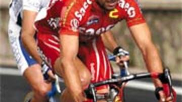 <b>¡OJO A SIMONI.</B> Simoni clama venganza y se perfila como gran favorito para la Vuelta.