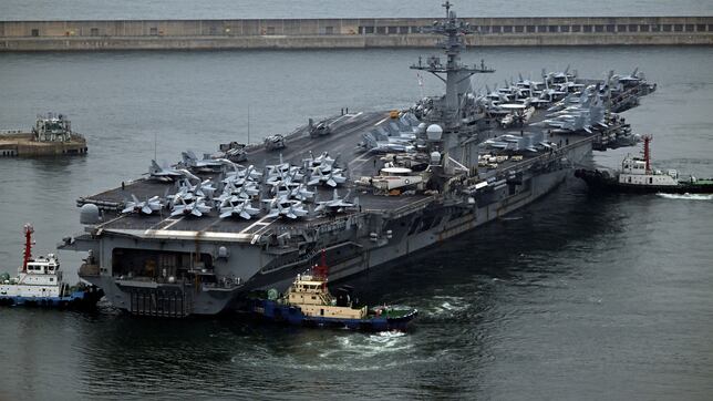 EEUU envía a Corea del Sur uno de sus mayores buques de combate