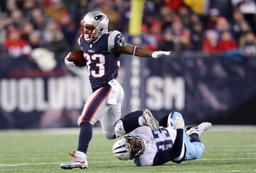 Los New England Patriots dominaron de principio a fin a los Tennessee Titans