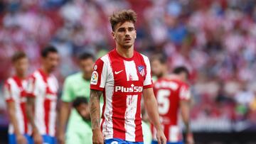 Antoine Griezmann of Atletico de Madrid looks on during the spanish league, La Liga Santander, football match played between Atletico de Madrid and Athletic Club at Wanda Metropolitano stadium on September 18, 2021, in Madrid, Spain.
AFP7
18/09/2021 ON