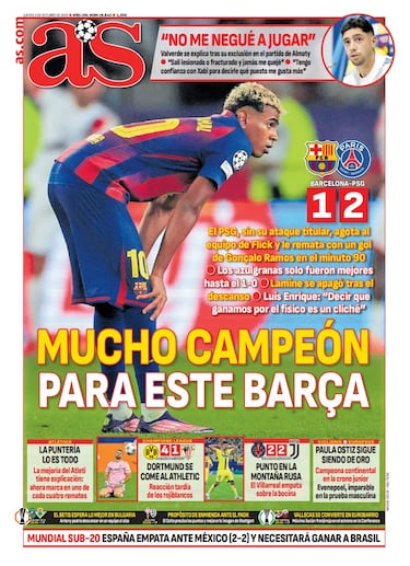 Las portadas de AS de octubre