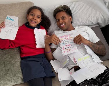 La recuperación de Rodrygo: sesiones dobles, un ukelele y “sufrimiento puro”