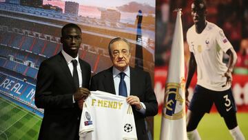 Mnedy posa con Florentino en su presentación