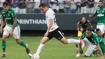 Corinthians venci&oacute; a Palmeiras