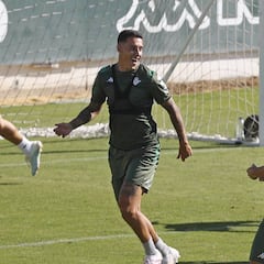 Tello ya se entrena con sus compañeros