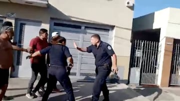 La tensión se multiplica: se saltan la cuarentena y agreden a policia