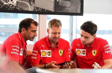 "Un gran campe¨®n es leyenda cuando gana con Ferrari"