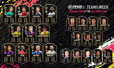 TOTW 1 de FUT 20 ya disponible con Benzema, Mané y Neuer