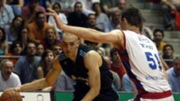 <b>REMONTADA.</b> El Tau no supo aguantar el ataque final del MAdrid en el último cuarto.