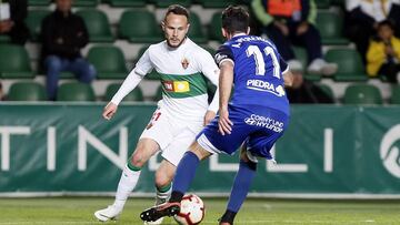 Iván Sánchez, jugador del Elche