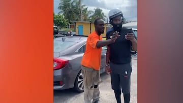 Harden le dona 10.000 $ a una familia que se encontró en la calle en Bahamas