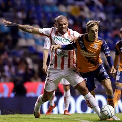 Puebla empató con Necaxa en la jornada 9 del Apertura 2022