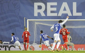 20/12/17  PARTIDO PRIMERA DIVISION 
REAL SOCIEDAD - SEVILLA 
TERCER GOL CARLOS VELA 3-1 ALEGRIA