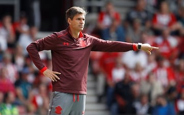 Mauricio Pellegrino made his Premier League debut at the helm of the Saints.