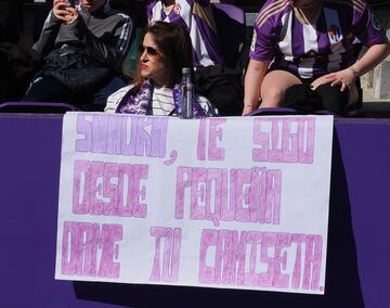 12/03/23
PRIMER PARTIDO DE FUTBOL FEMENINO EN ESTADIO JOSE ZORRILLA
REAL VALLADOLID - OLIMPICO DE LEON
SEGUIDORES