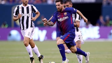 El Barça no pierde ningún amistoso cuando marca Messi